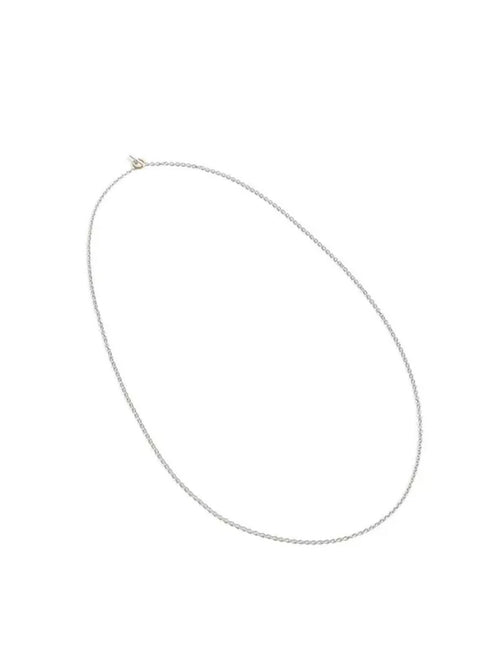COLLANA QUERIOT MOTIVO CATENA ROLLÒ IN ARGENTO E ORO  C12A0370